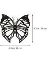 Metal Butterfly Wall Decor Black Butterfly Decor 3Pcs - Image 4